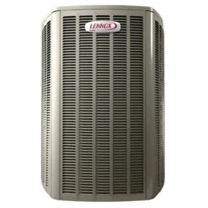 Modern Lennox air conditioner offering quiet and efficient cooling