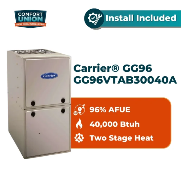 Carrier® GG96 GG96VTAB30040A 40000 BTU