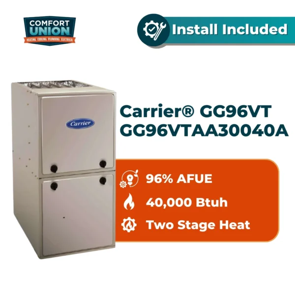 Carrier® GG96VT GG96VTAA30040A 40000 BTU