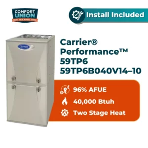 Carrier® Performance™ 59TP6 59TP6B040V14–10 40000 BTU