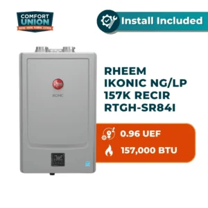 Rheem IKONIC NG/LP 157K RECIR RTGH-SR84I