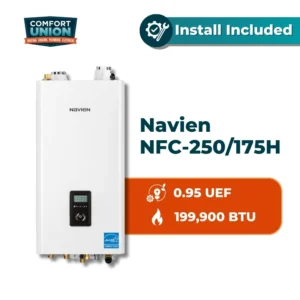 Navien NFC-250/200H High Efficiency Commercial/Residential Condensing Combination Boiler