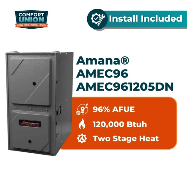 Amana® AMEC96 AMEC961205DN 120000 btuh