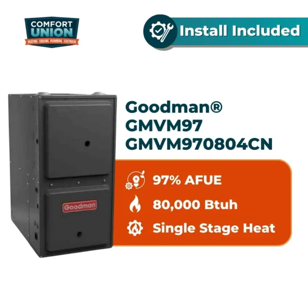 Goodman® GMVM97 GMVM970804CN 80000 btuh