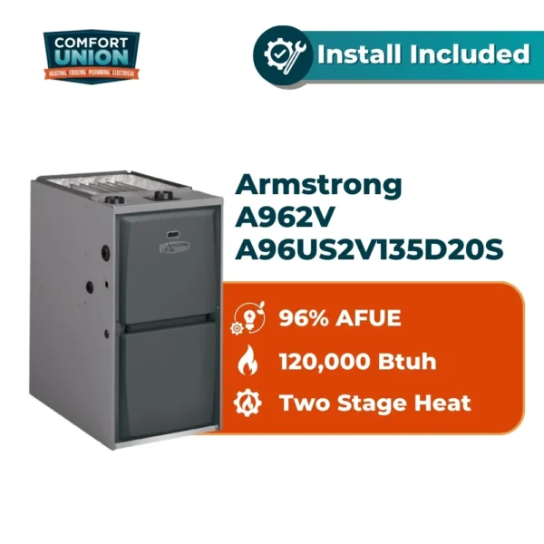 Armstrong A962V A96US2V135D20S 120000 btuh