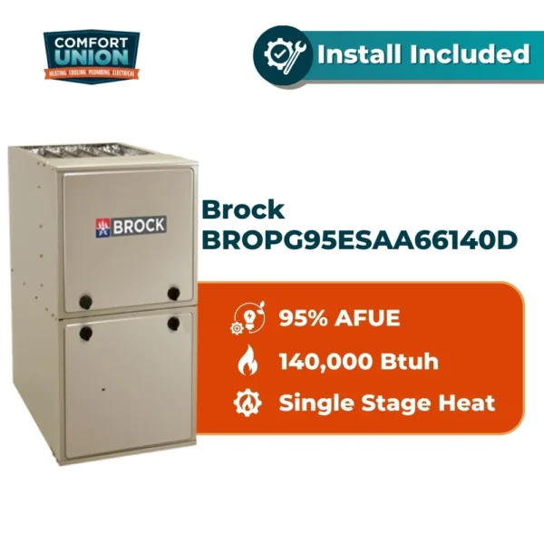 Brock BROPG95ESAA66140D 140000 btuh