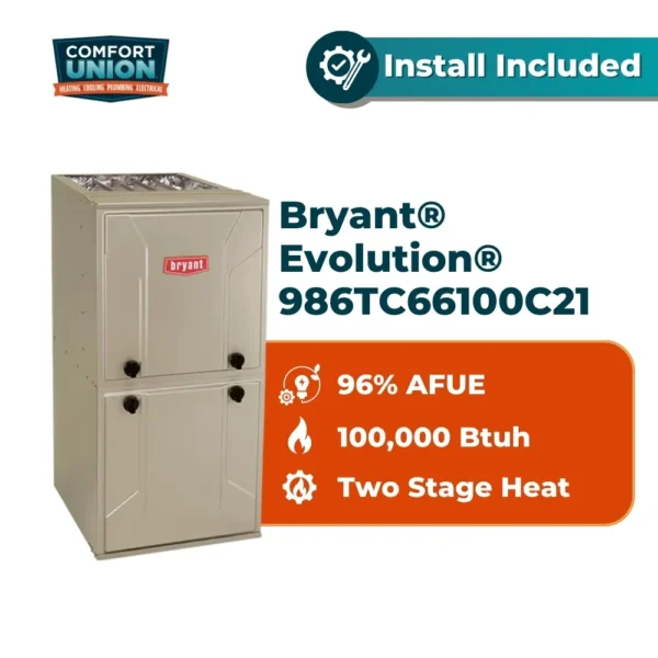 Bryant® Evolution® 986TC66100C21 100000 btuh