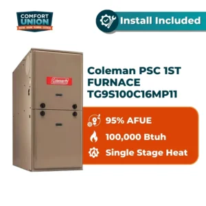 Coleman PSC 1ST TG9S100C16MP11 100000 btuh