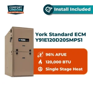 York Standard ECM Y91E120D20SMPS1