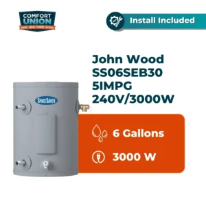 John Wood SS06SEB30 5IMPG Electric 240V/3000W Water Heater